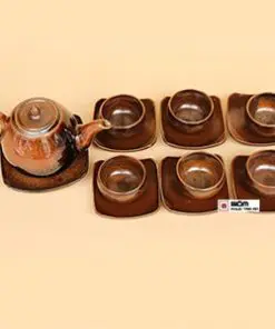 bán bộ ấm chén gốm sứ bát tràng in logo đẹp bán