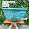 Chậu sứ trồng cây miệng tròn thuân buồm xuôi gió 25 1 Chậu sứ miệng tròn thuân buồm xuôi gió