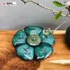 Khay mứt tết hoa đào men hoả biến cao cấp