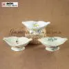 Bát thuyền đựng gà hoa văn