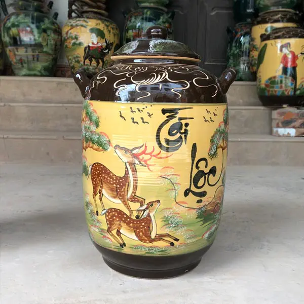 Chum ngâm rượu 50L tùng lộc