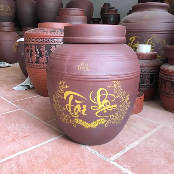 Chum sành ngâm rượu 30l tài lộc