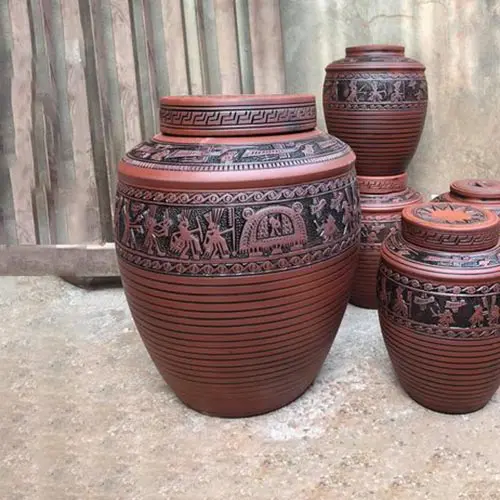 Chum uống rượu 10l trống đồng